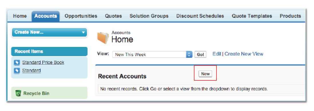 Creating an Account and an Opportunity in Salesforce CPQ/ Steelbrick